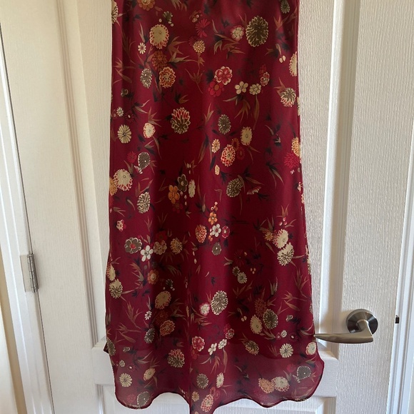 Rickis size XS red floral skirt - Picture 2 of 6